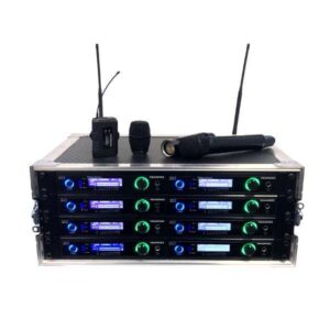 Trantec 8 Way Radio Mic Kit 'Racked n Ready' (Ch 38)